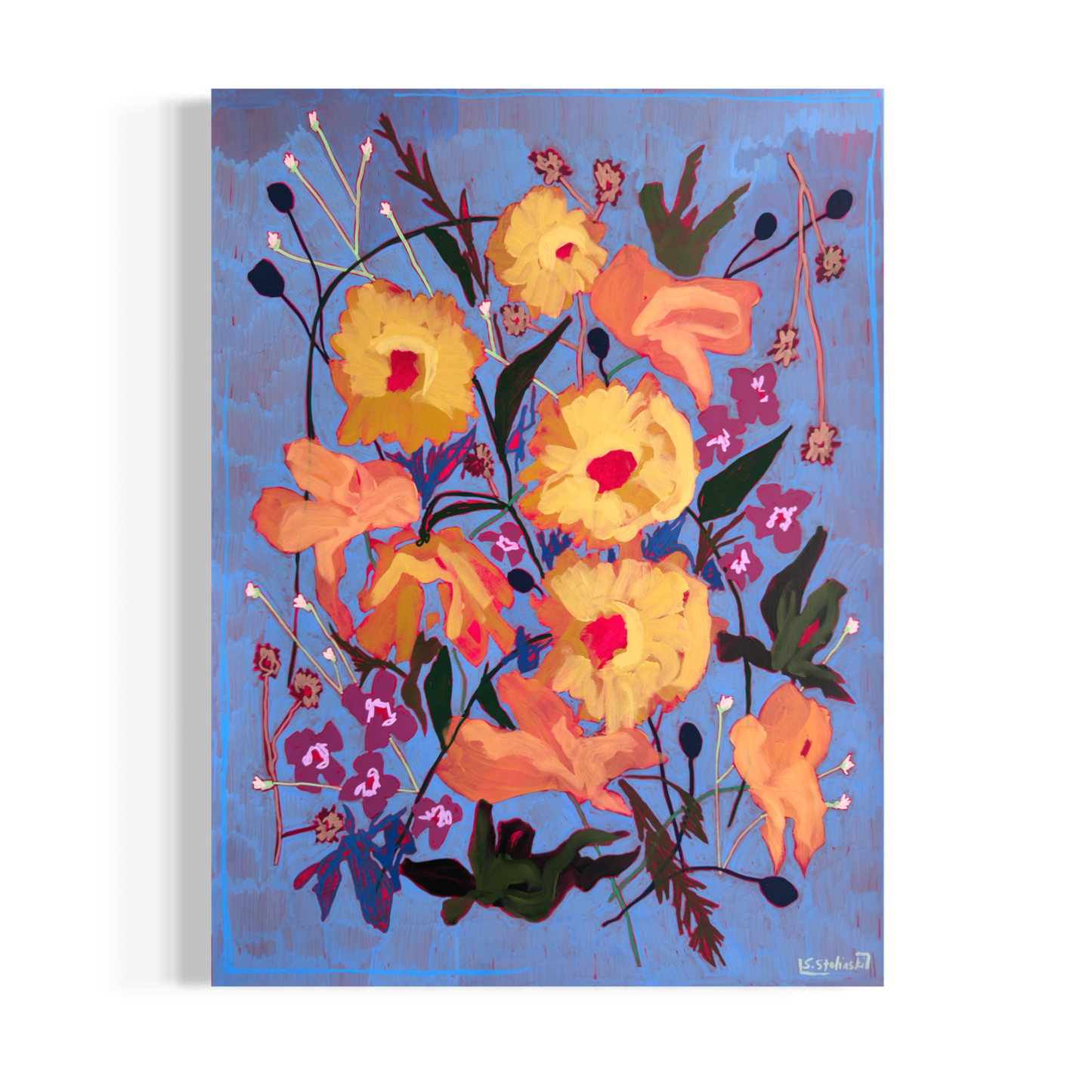 Botanical Notes No.17 24” x 18” Original Art