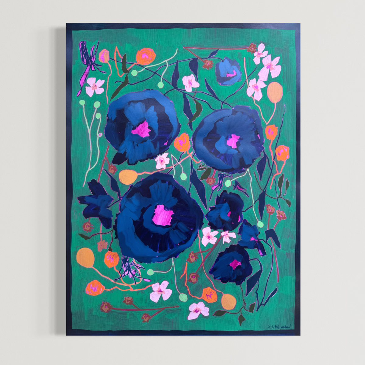 Botanical Notes No.34 24” x 18” Original Art
