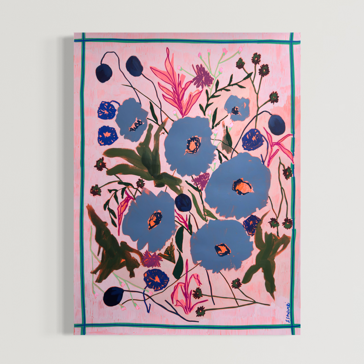 Botanical Notes No.25 24” x 18” Original Art