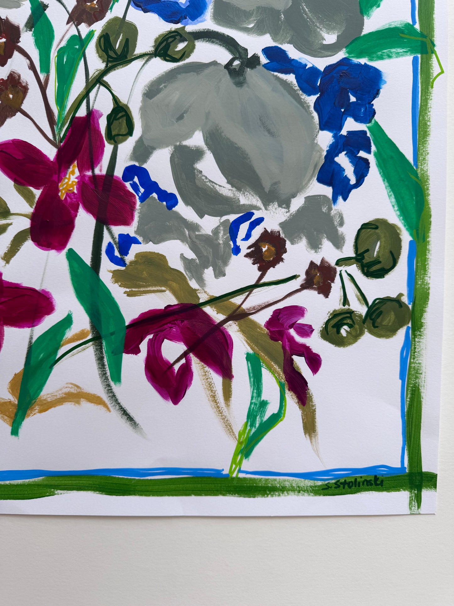 Botanical Notes No.2 24”x18” Original Art
