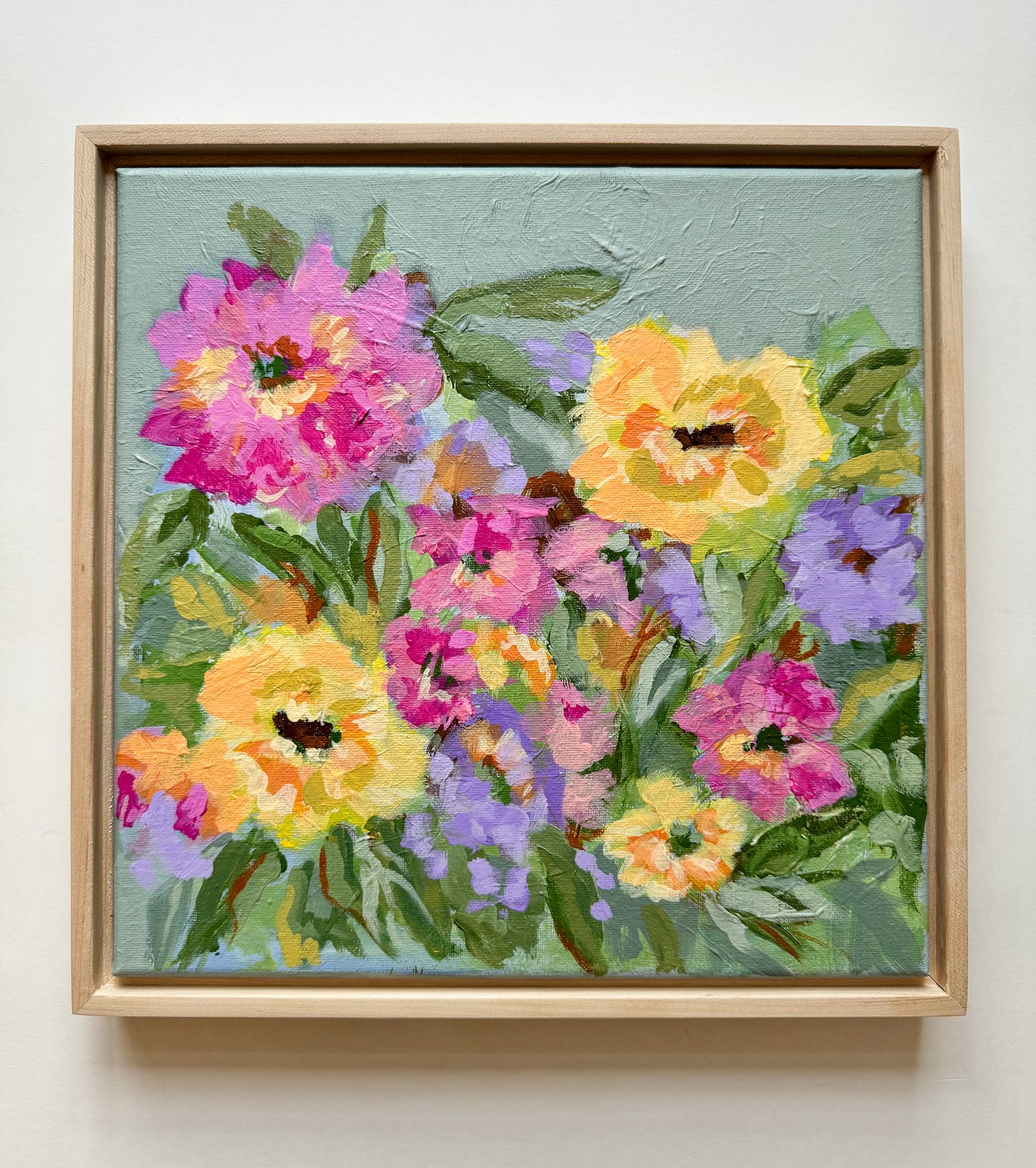 Field of Flowers No.1 Original Acrylic Painting