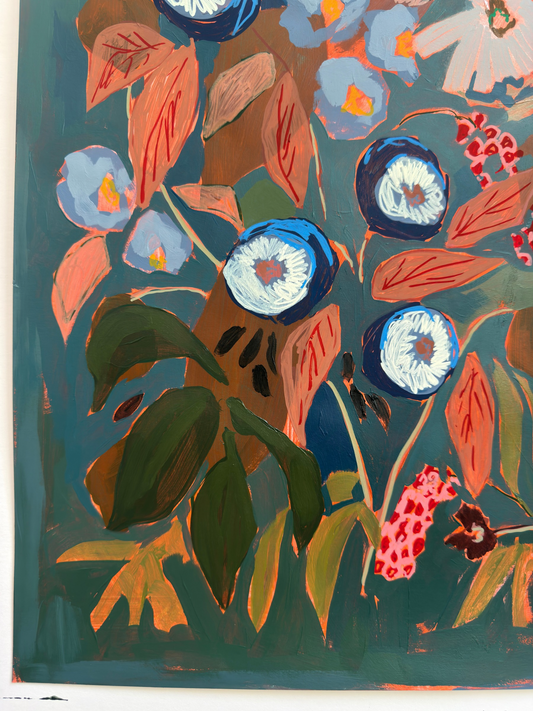 Botanical Notes No.7 24” x 18” Original Art
