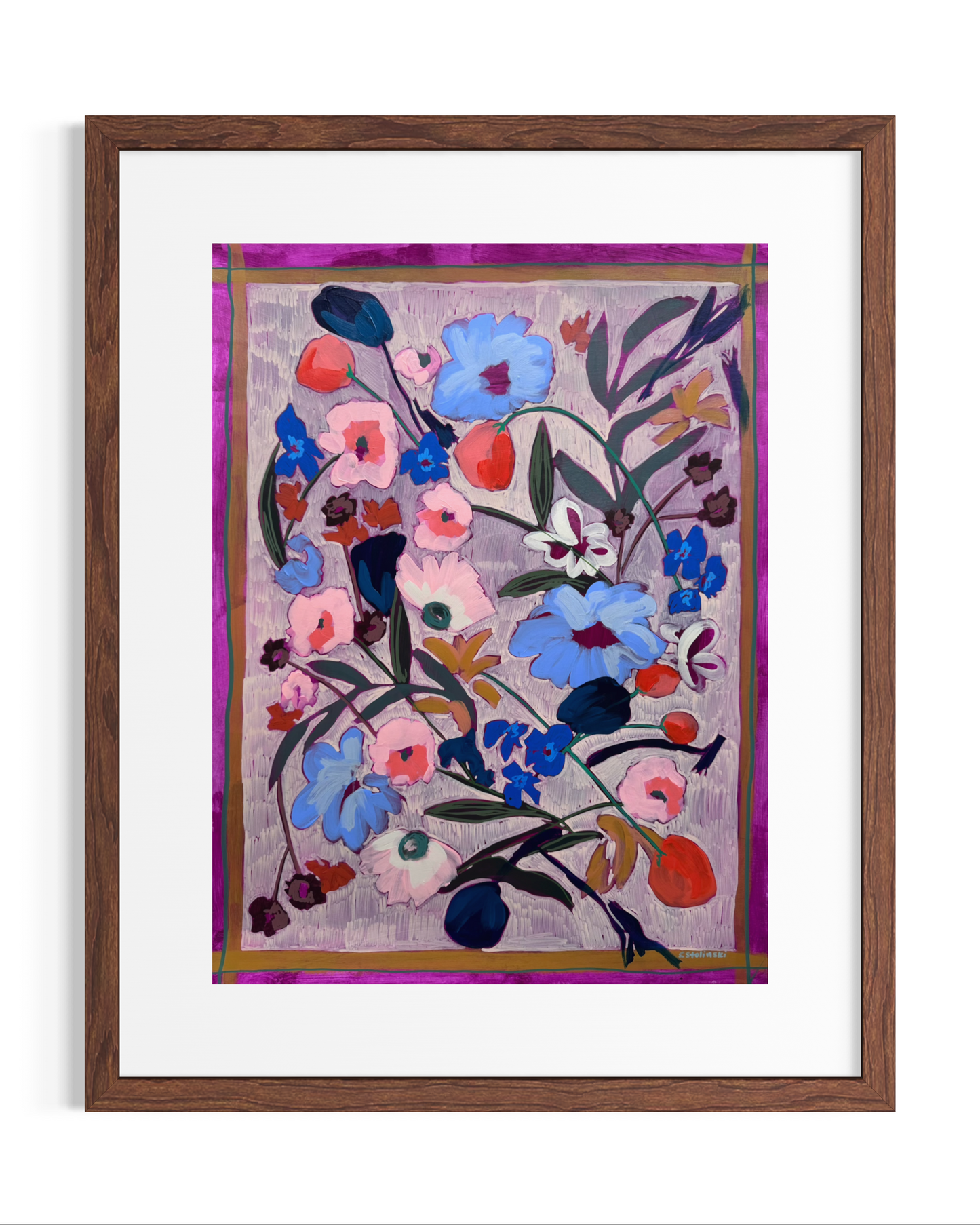 Botanical Notes No.6 24” x 18” Original Art