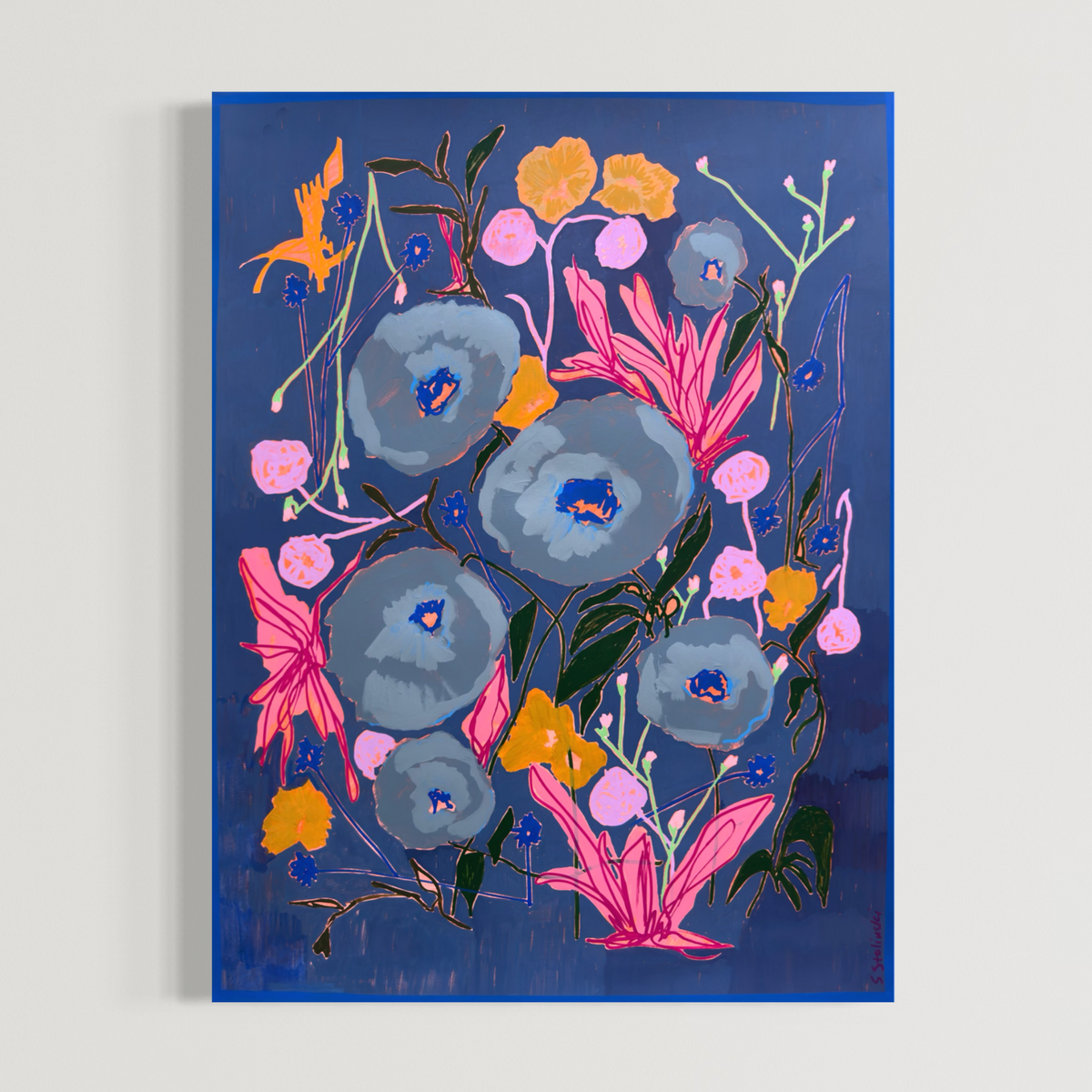 Botanical Notes No.32 24” x 18” Original Art