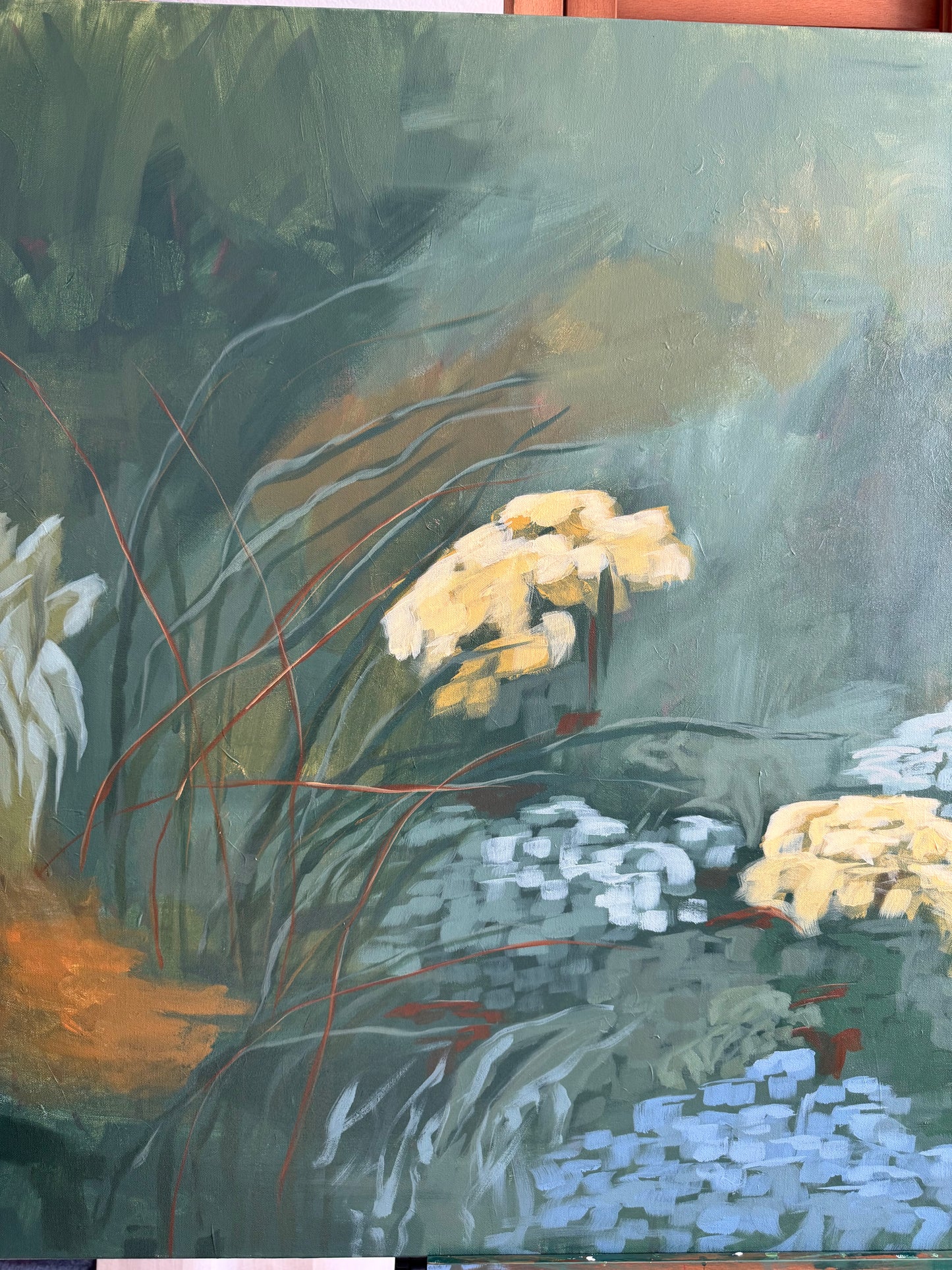 Unfolding No.1 Original Acrylic Painting 36”x48”