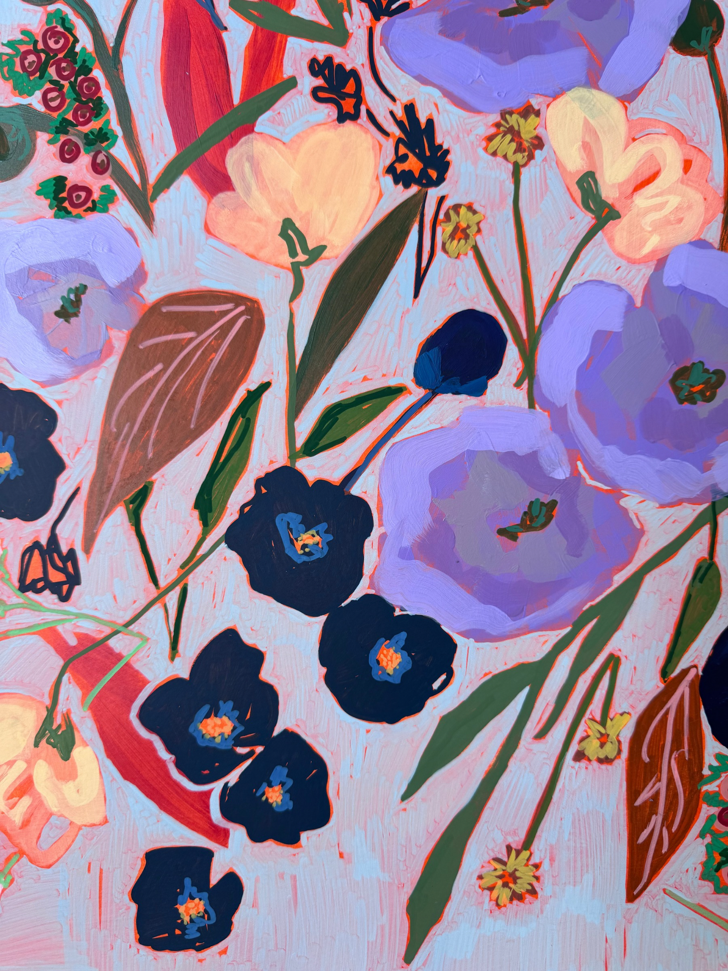 Botanical Notes No.9 24” x 18” Original Art
