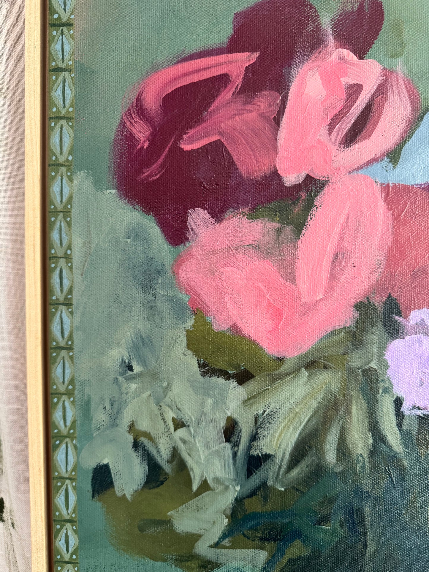 File This Away Original Acrylic Painting 16”x16”