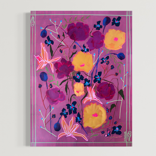 Botanical Notes No.33 24” x 18” Original Art