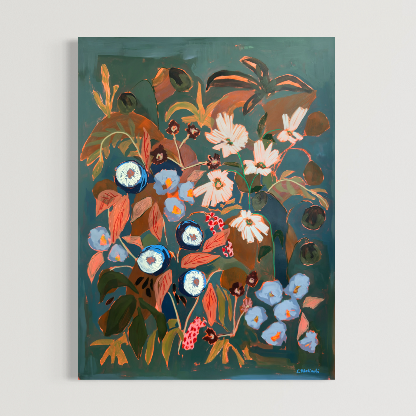 Botanical Notes No.7 24” x 18” Original Art