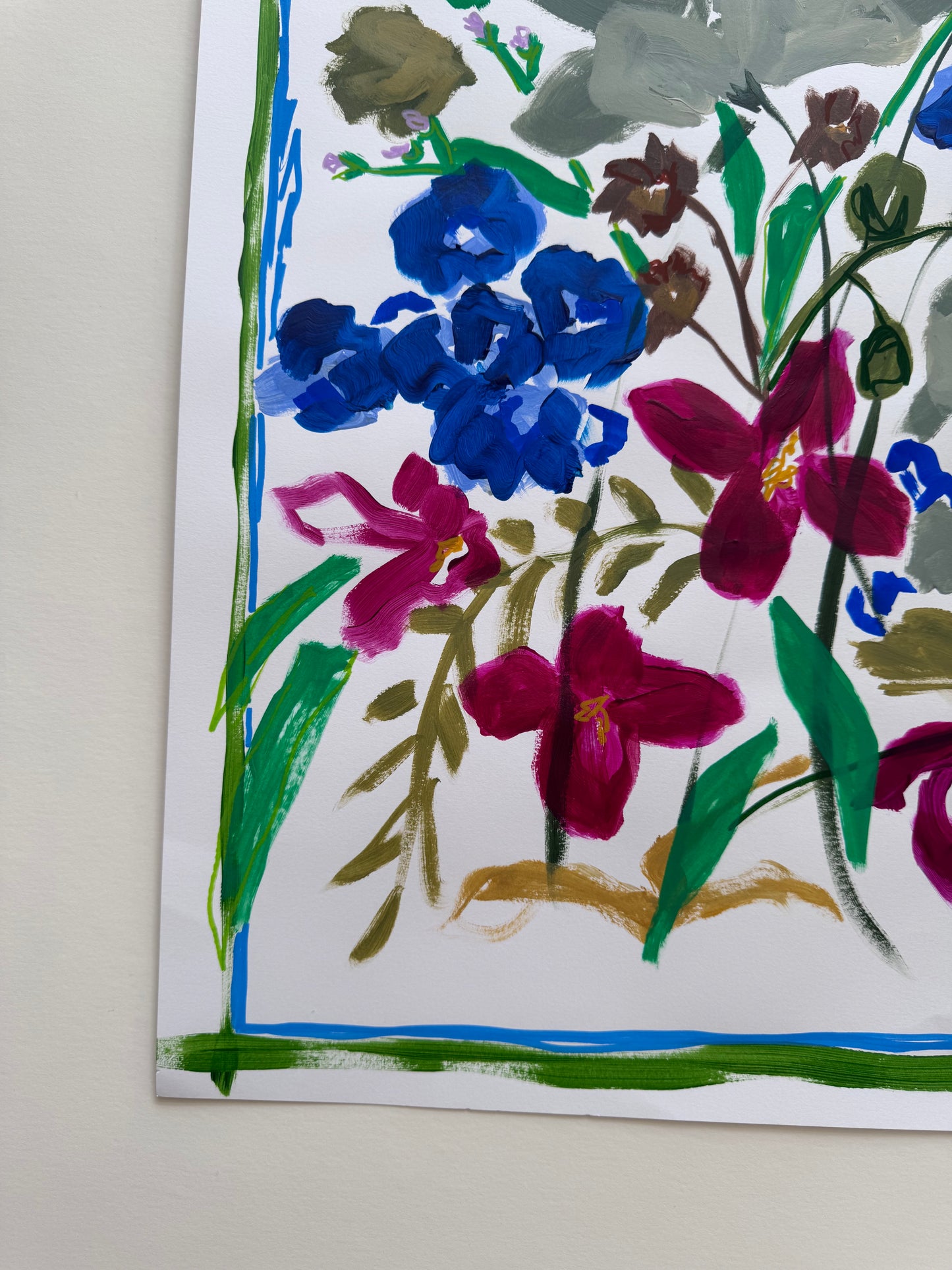 Botanical Notes No.2 24”x18” Original Art