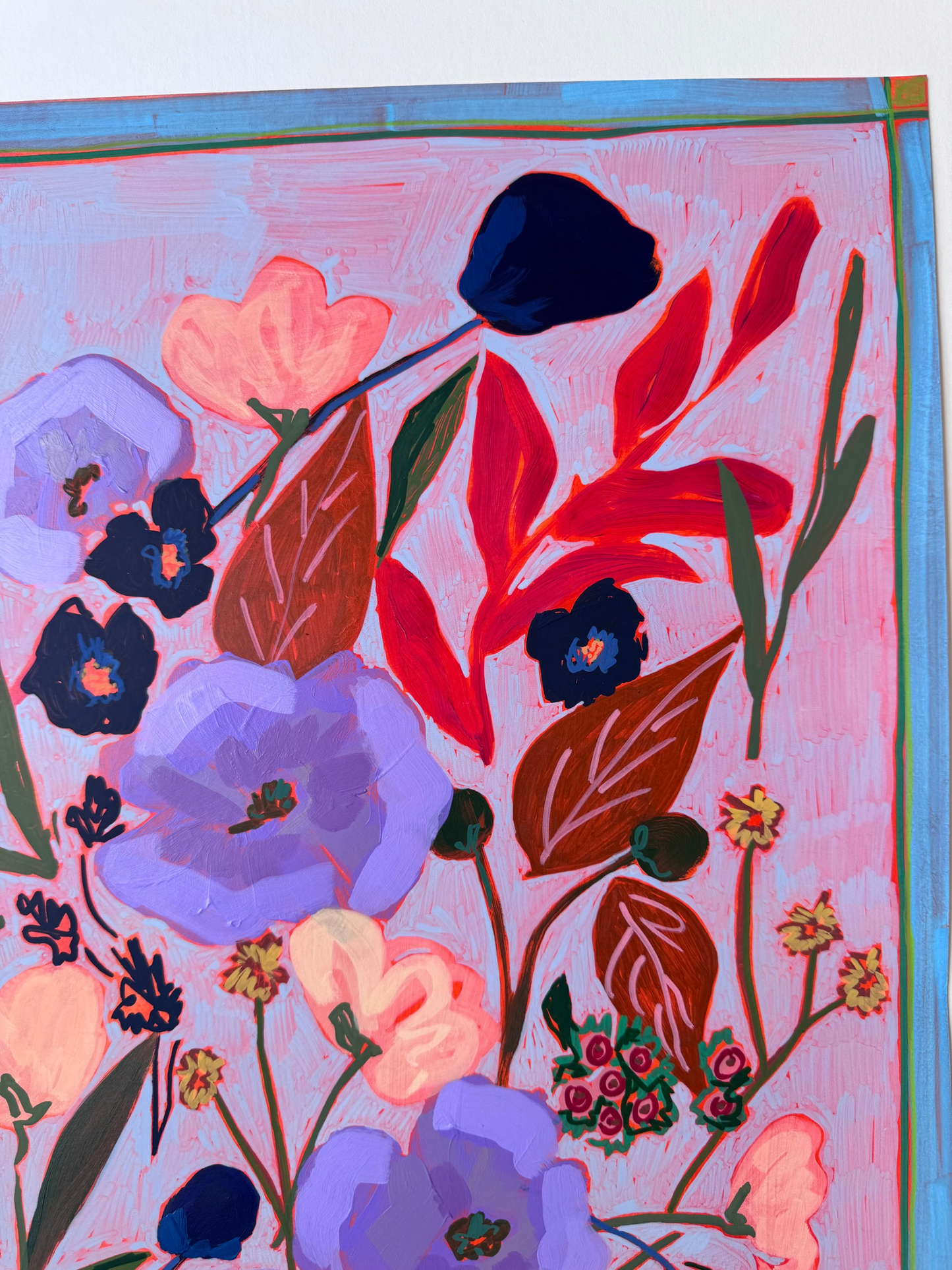 Botanical Notes No.9 24” x 18” Original Art