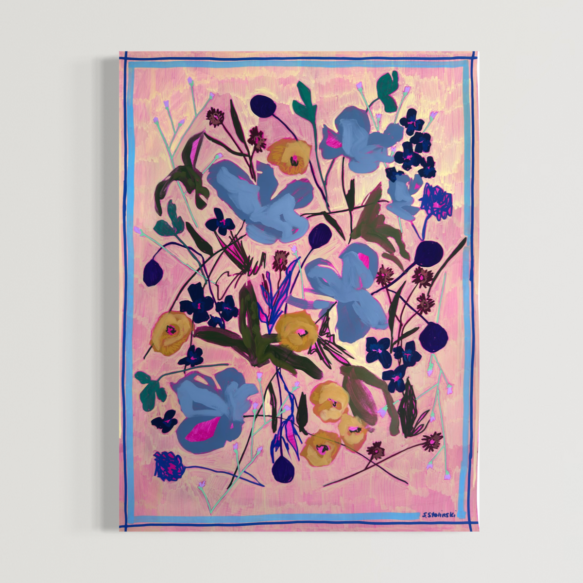 Botanical Notes No.22 24” x 18” Original Art