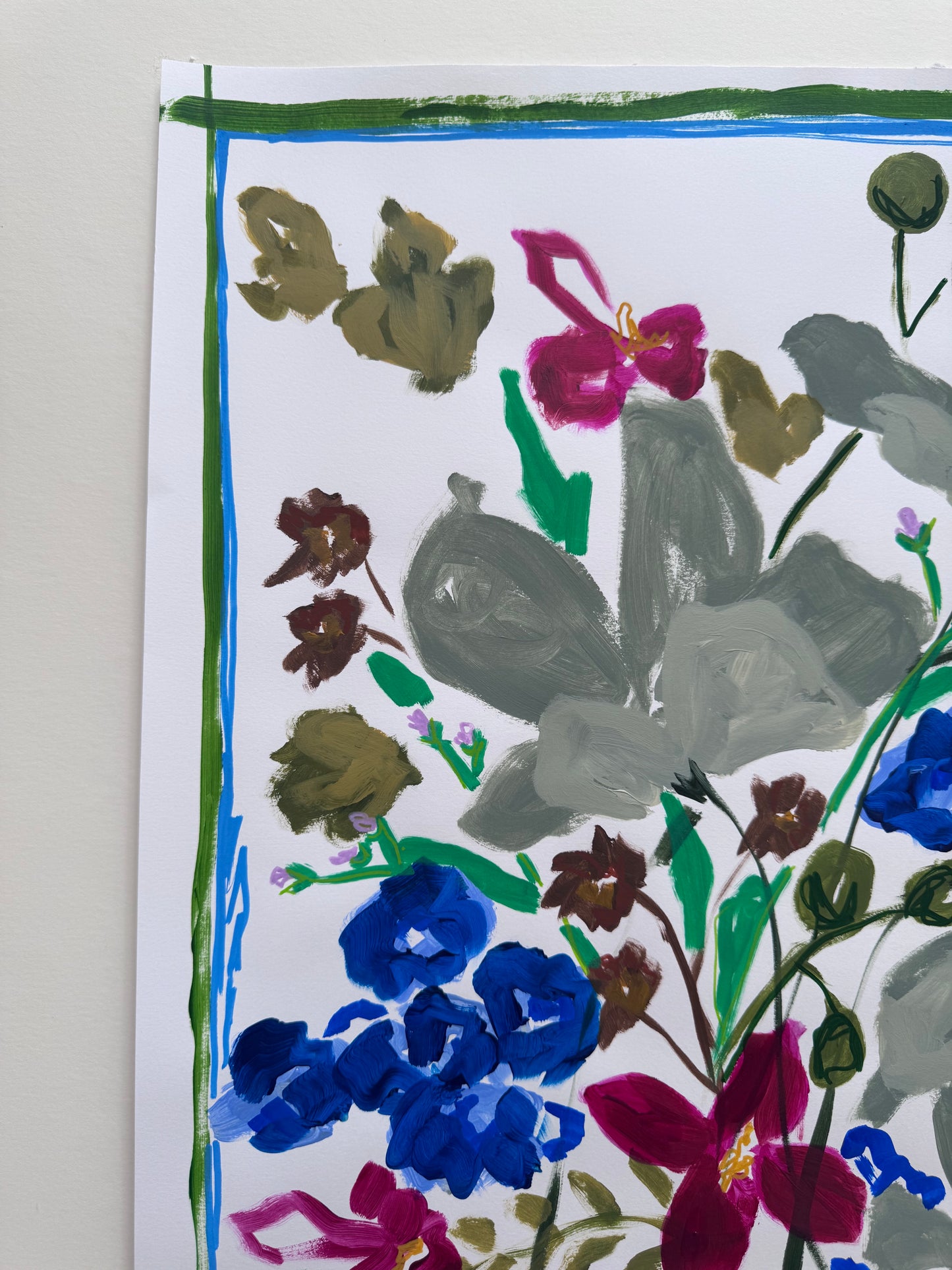 Botanical Notes No.2 24”x18” Original Art
