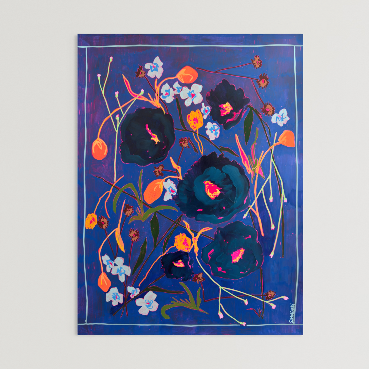 Botanical Notes No.23 24” x 18” Original Art