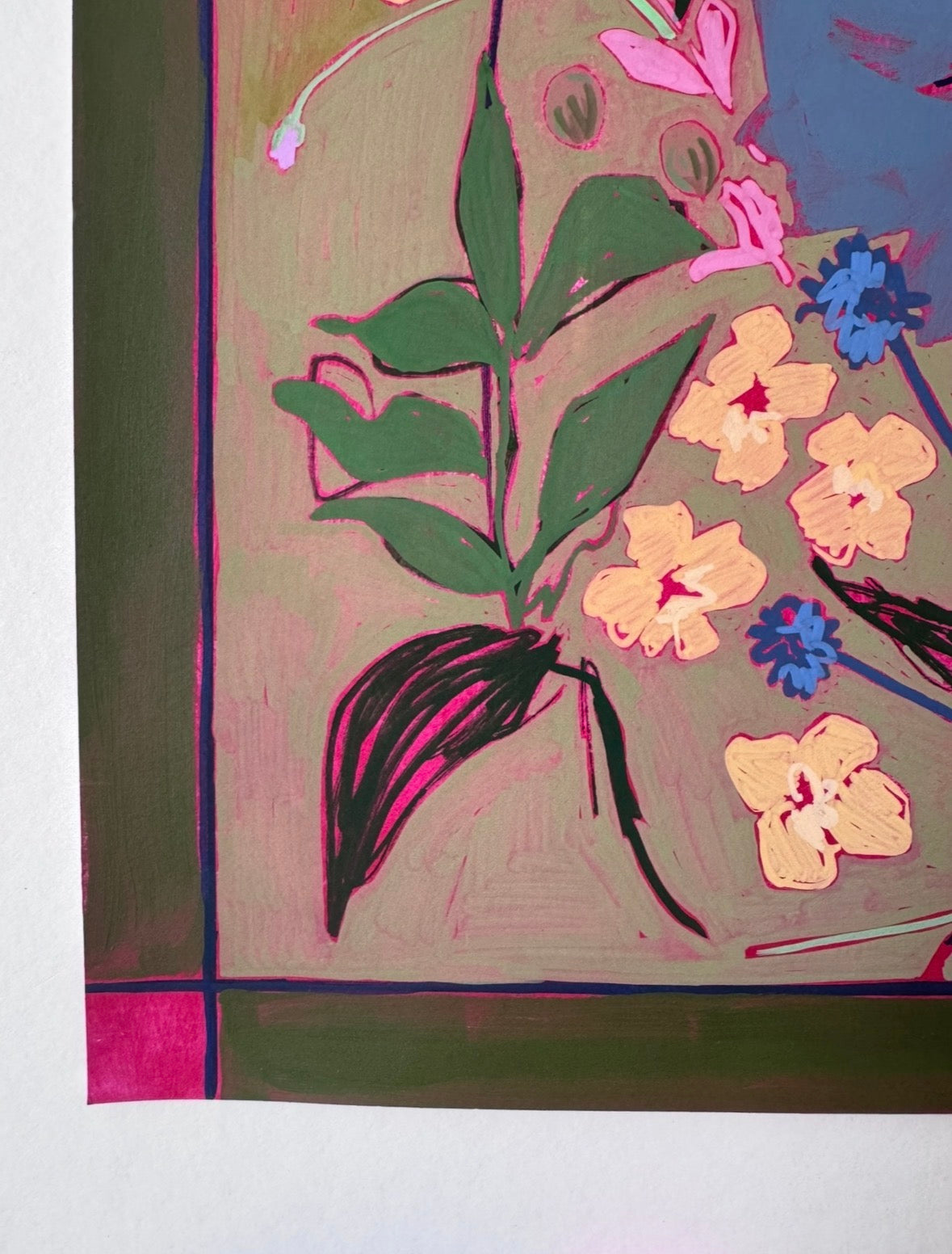 Botanical Notes No.14 24” x 18” Original Art