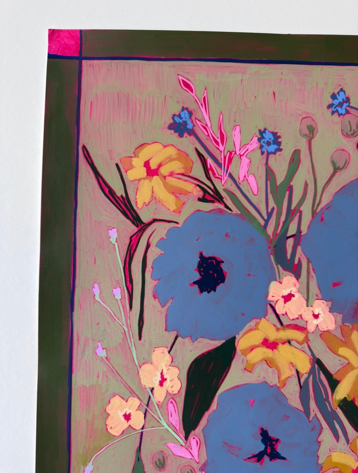 Botanical Notes No.14 24” x 18” Original Art