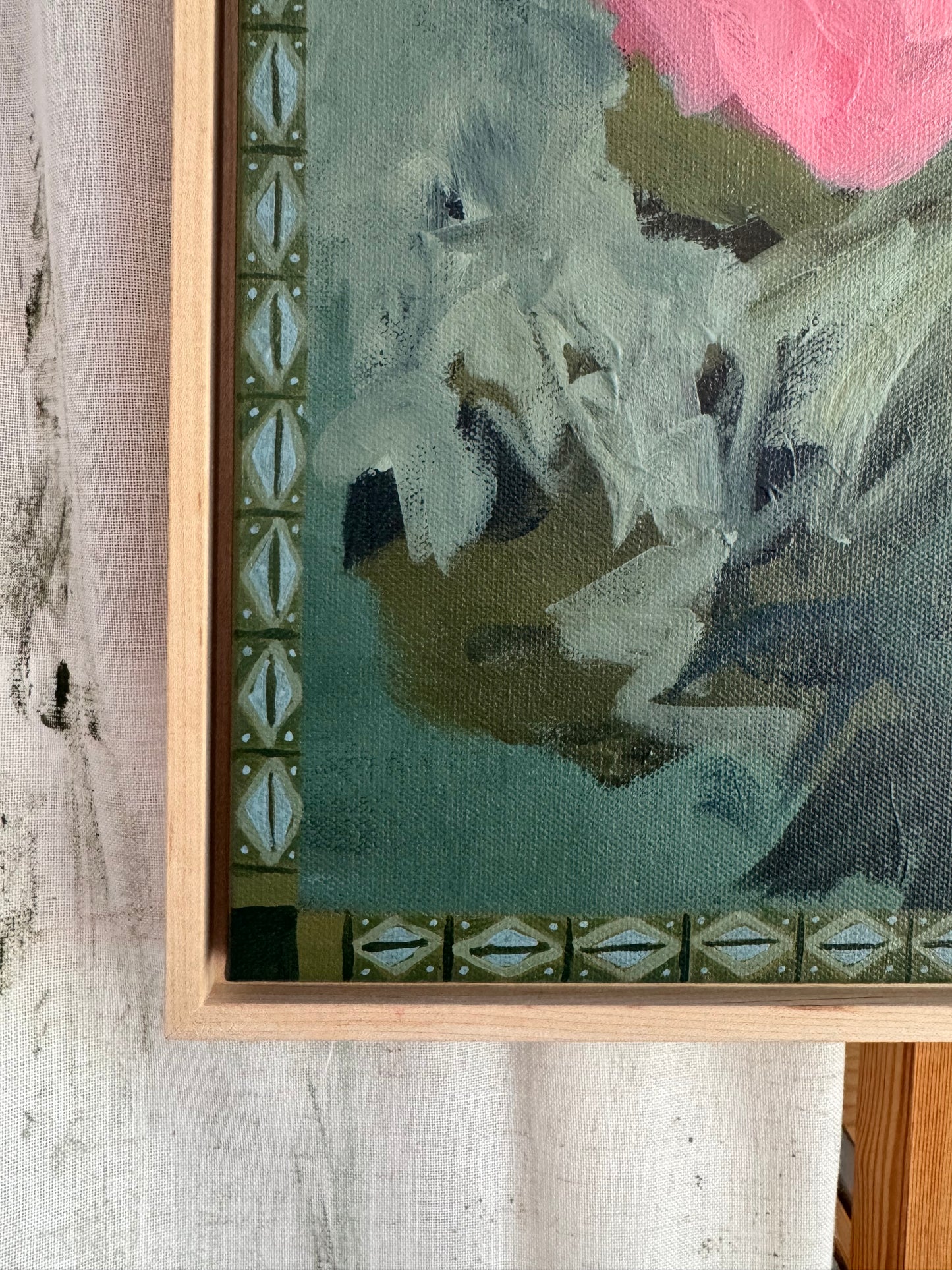 File This Away Original Acrylic Painting 16”x16”