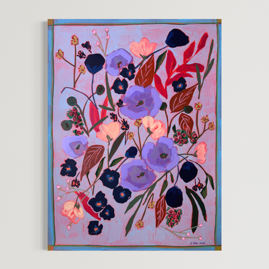 Botanical Notes No.9 24” x 18” Original Art
