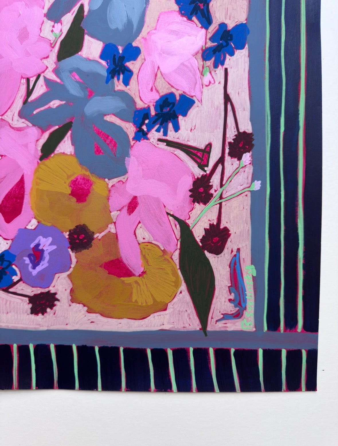 Botanical Notes No.13 24” x 18” Original Art