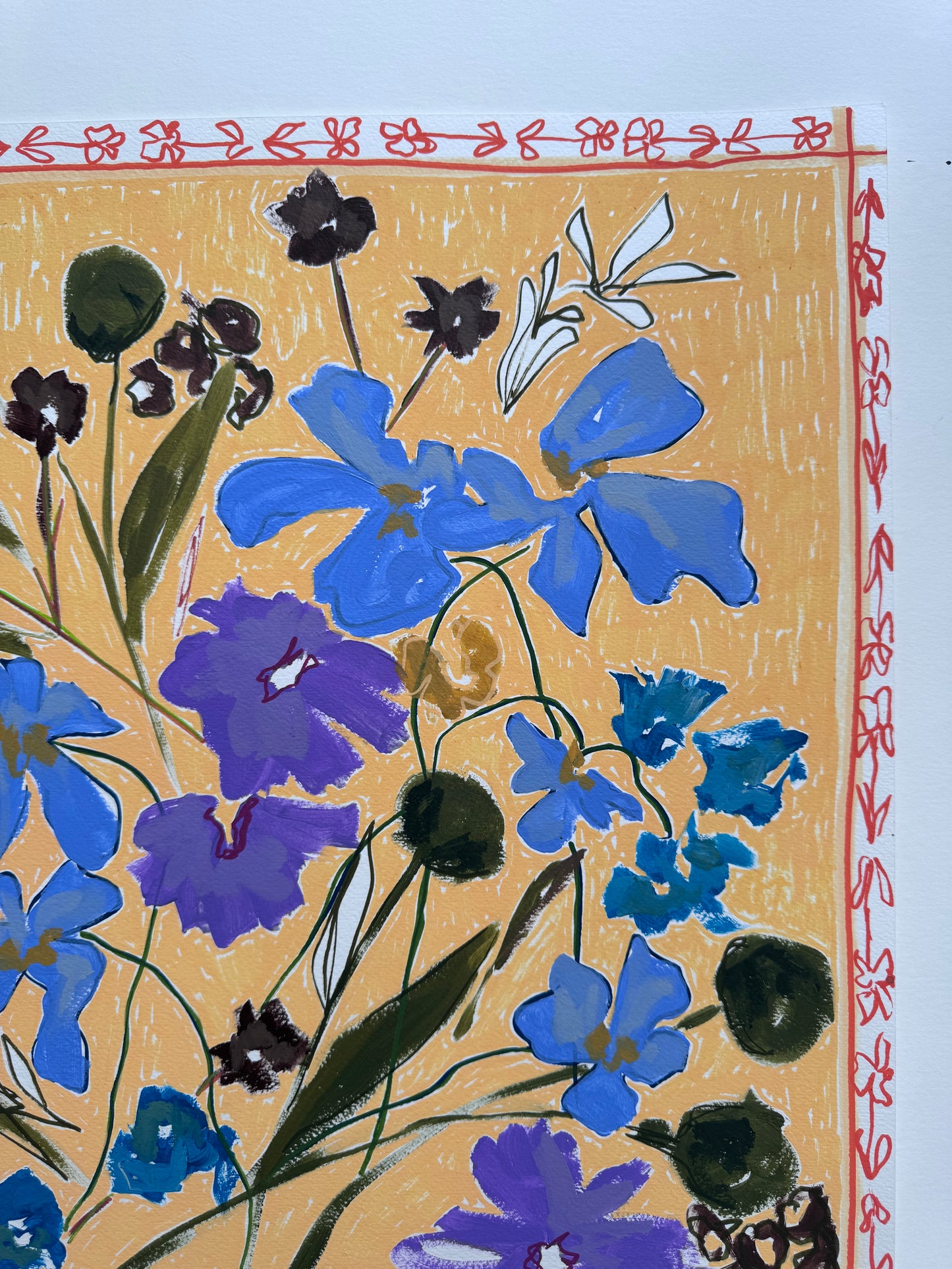 Botanical Notes No.1 24”x18” Original Art