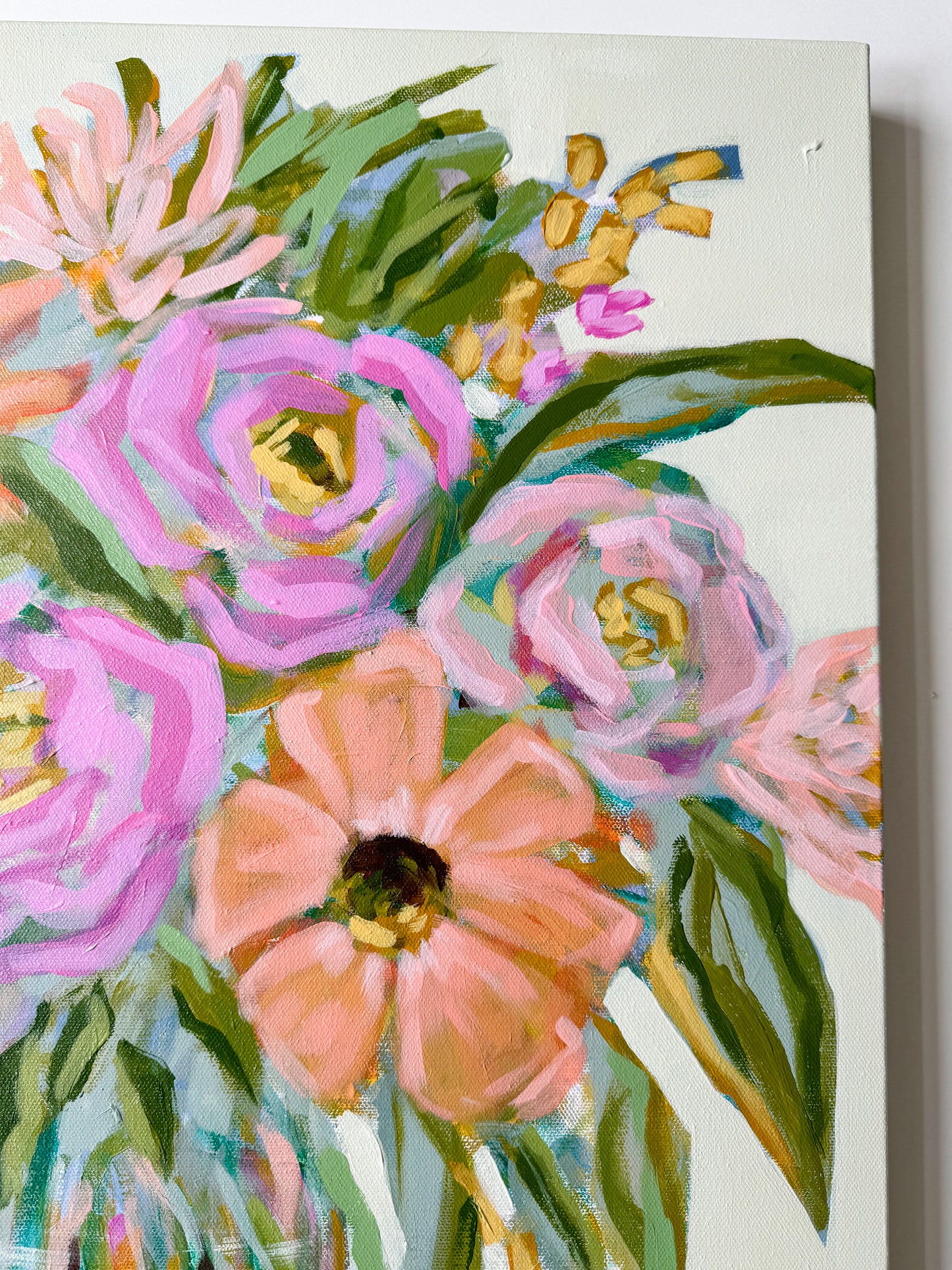 Spring Floral No. 14 Acrylic Painting