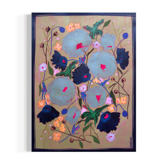 Botanical Notes No.39 24” x 18” Original Painting on Paper