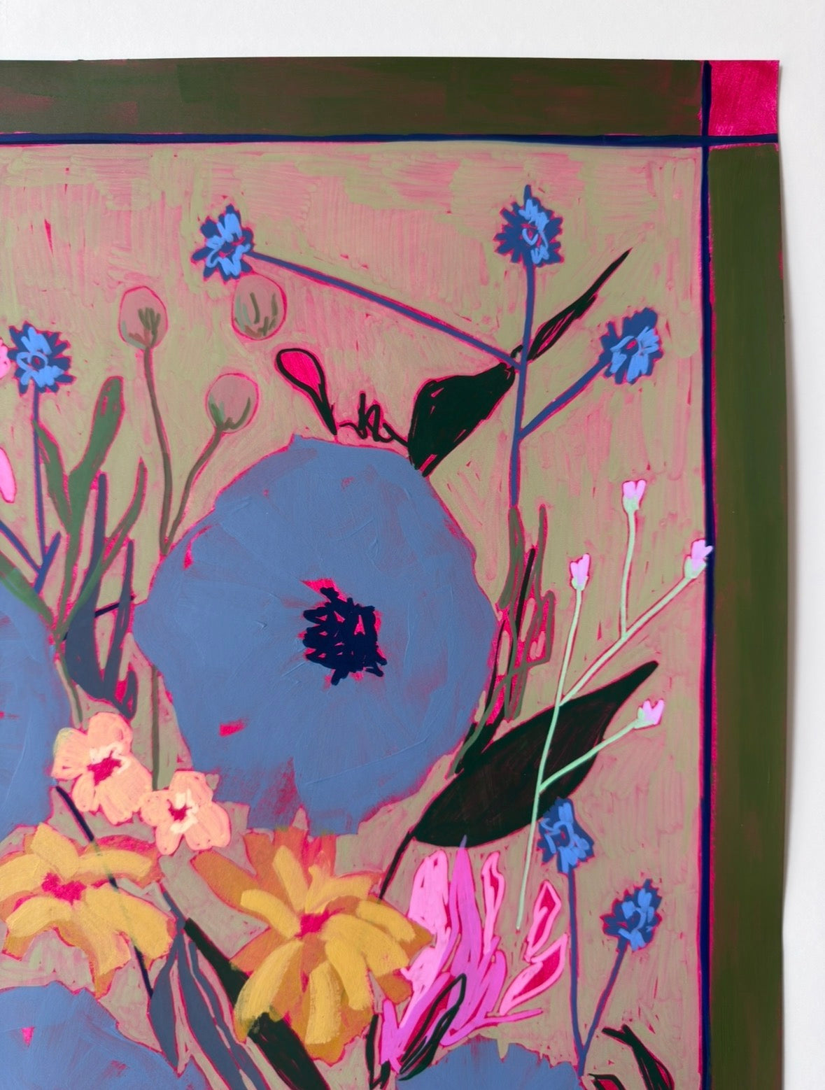 Botanical Notes No.14 24” x 18” Original Art