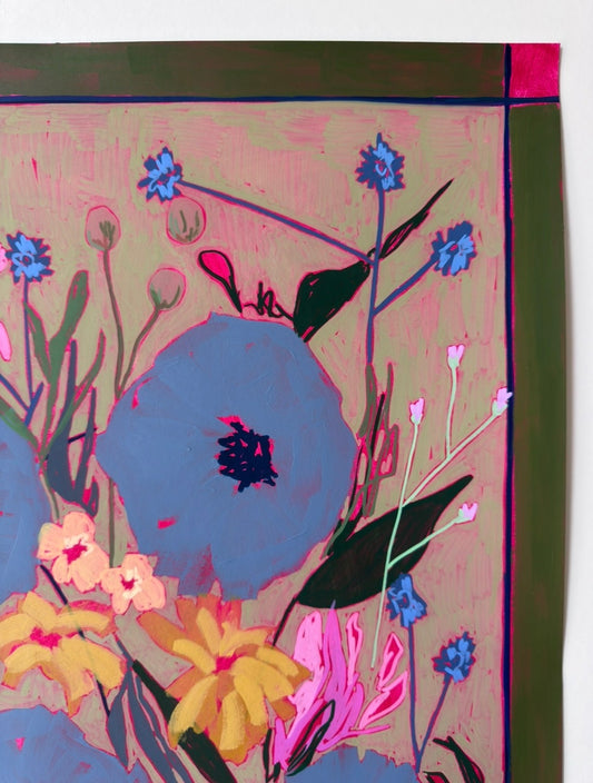 Botanical Notes No.14 24” x 18” Original Art