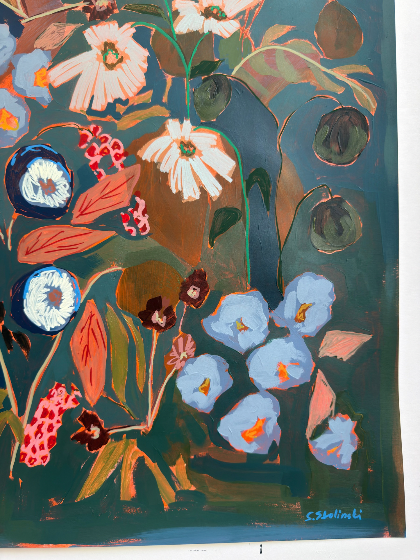 Botanical Notes No.7 24” x 18” Original Art
