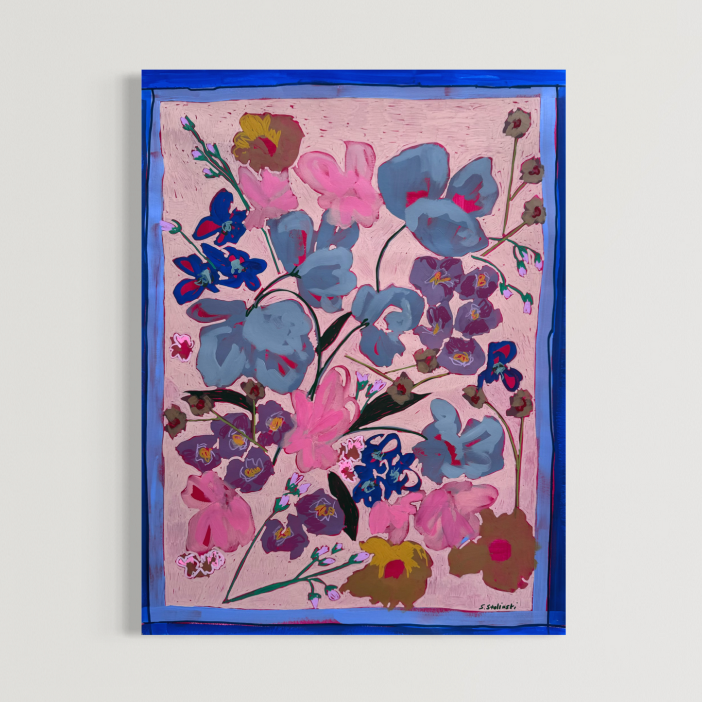 Botanical Notes No.4 24”x18” Original Art
