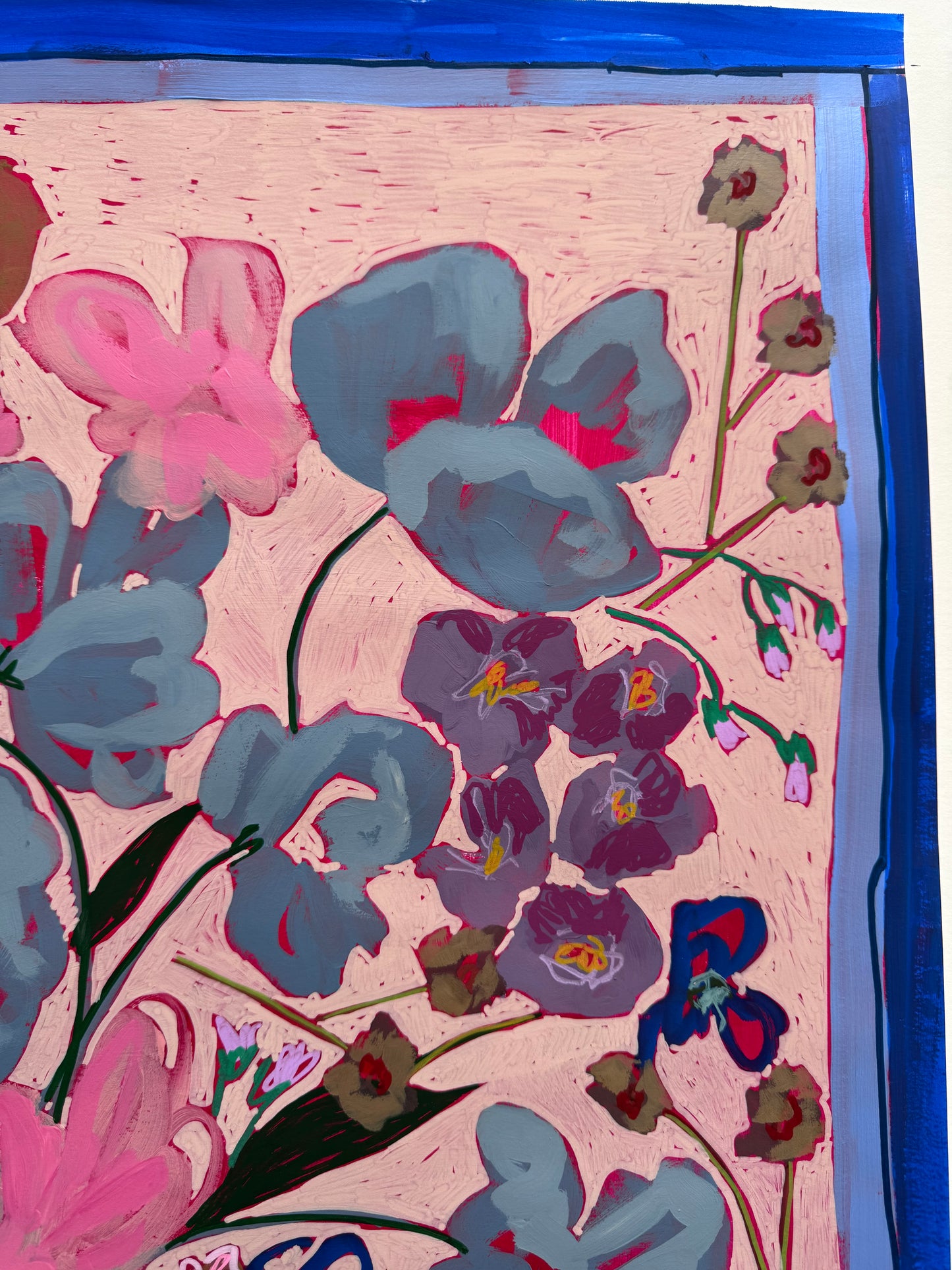 Botanical Notes No.4 24”x18” Original Art