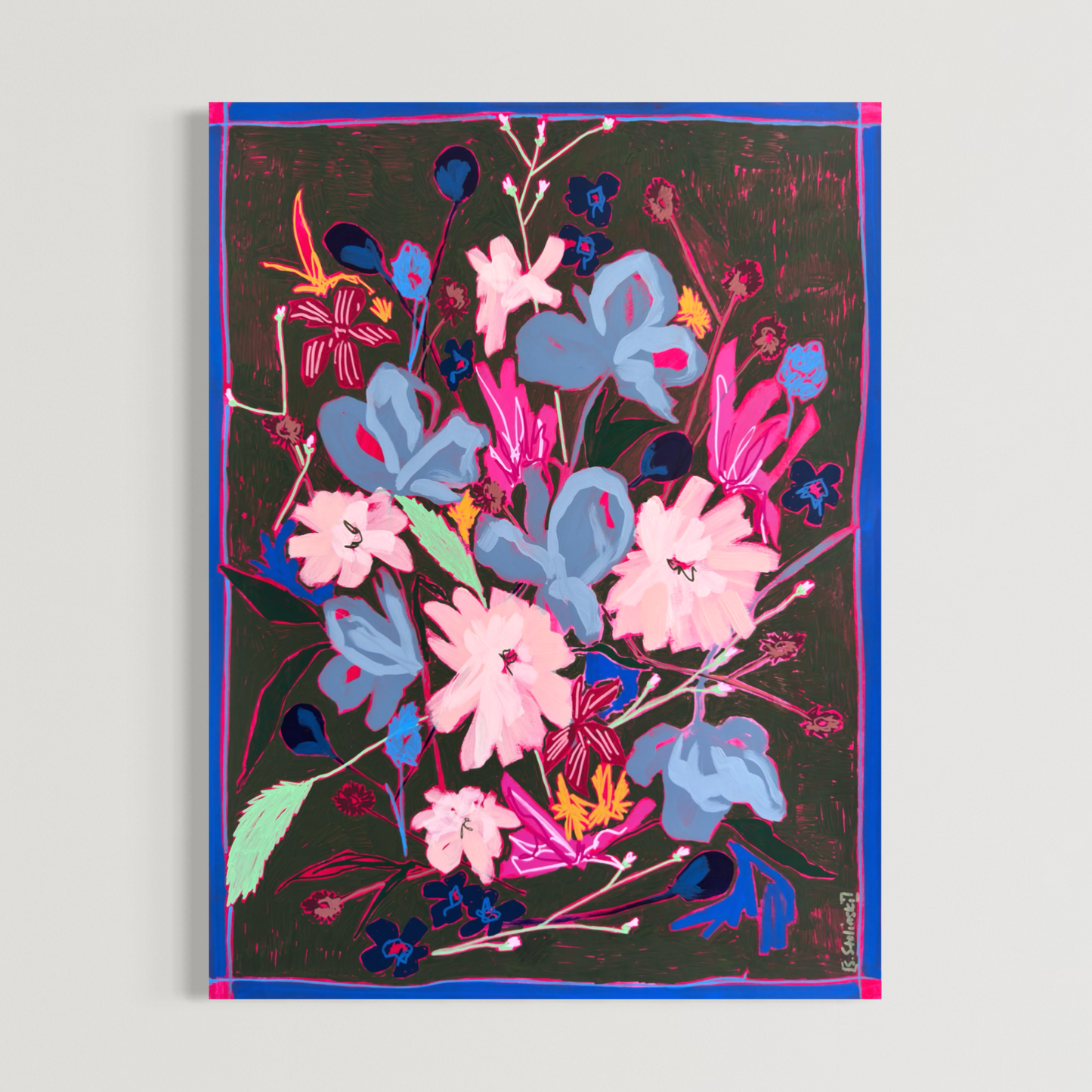 Botanical Notes No.16 24” x 18” Original Art