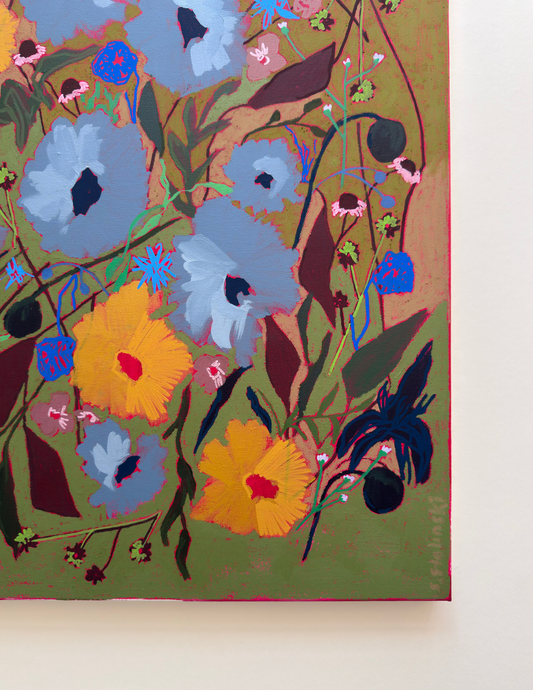 As Luck Would Have It Original Painting on Canvas 24”x18”