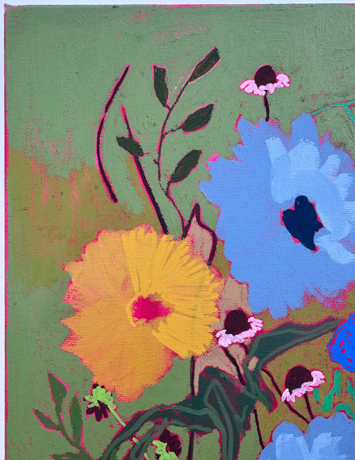 As Luck Would Have It Original Painting on Canvas 24”x18”
