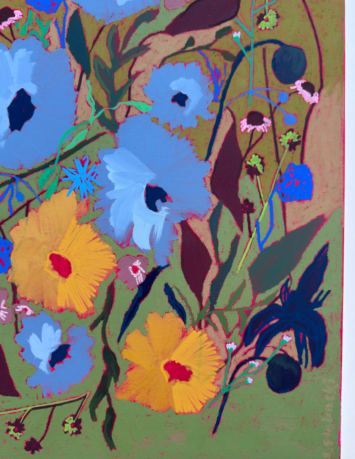 As Luck Would Have It Original Painting on Canvas 24”x18”