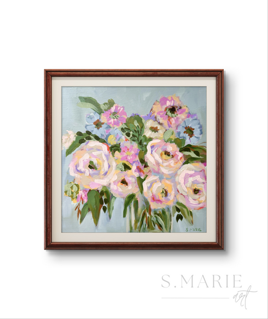 Garden Blooms Print